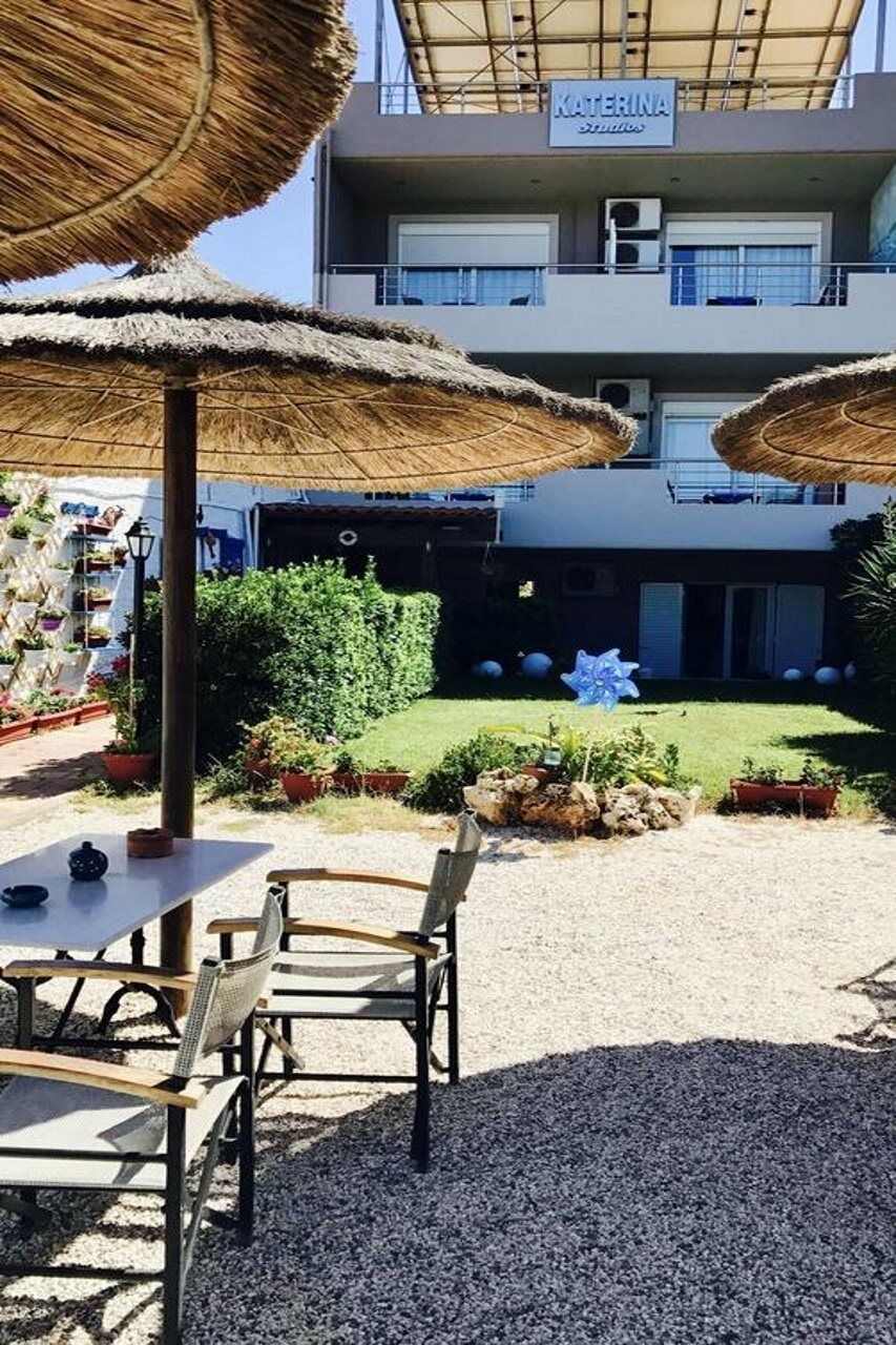 Katerina Seaside Studios 플라타니아스 외부 사진